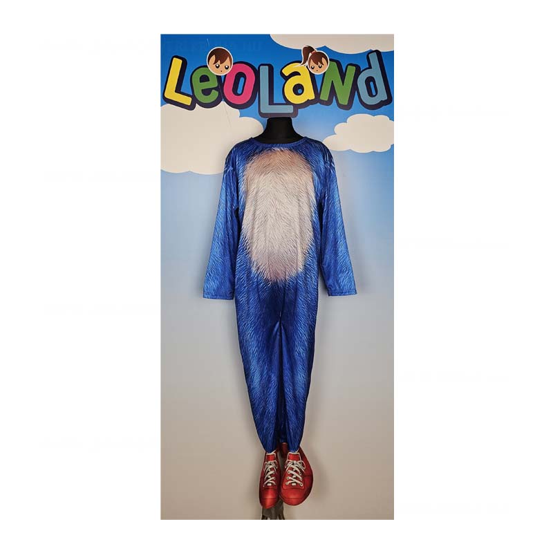 Sonic a sundiszno gyerek fiu farsangi jelmez