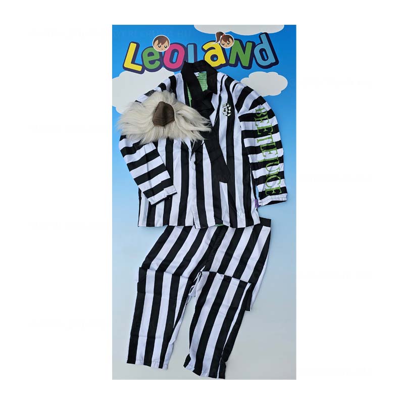Beetlejuice felnott ferfi halloween vagy farsangi jelmez parokaval