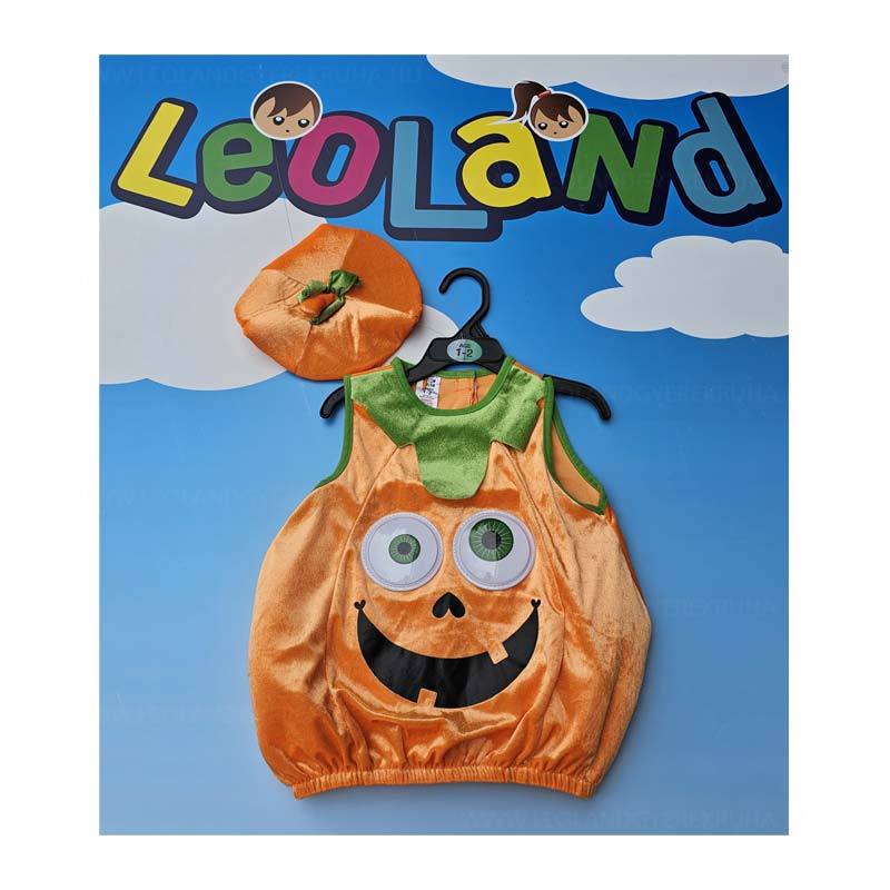 Halloween unisex lany fiu Tok jelmez narancssarga szinu