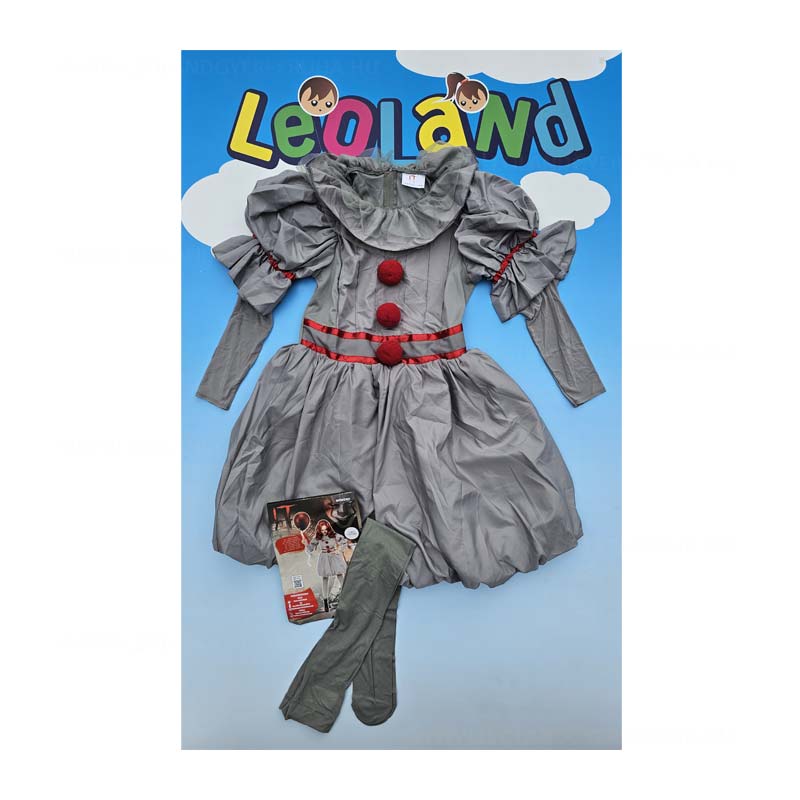 Pennywise IT Bohoc felnott noi halloween jelmez harisnyaval