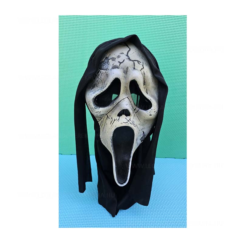 Sikoly halloween vagy farsangi latex maszk