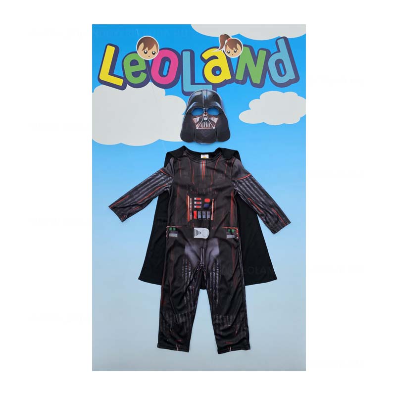 Star Wars VAder gyerek fiu farsangi jelmez maszkkal es palasttal