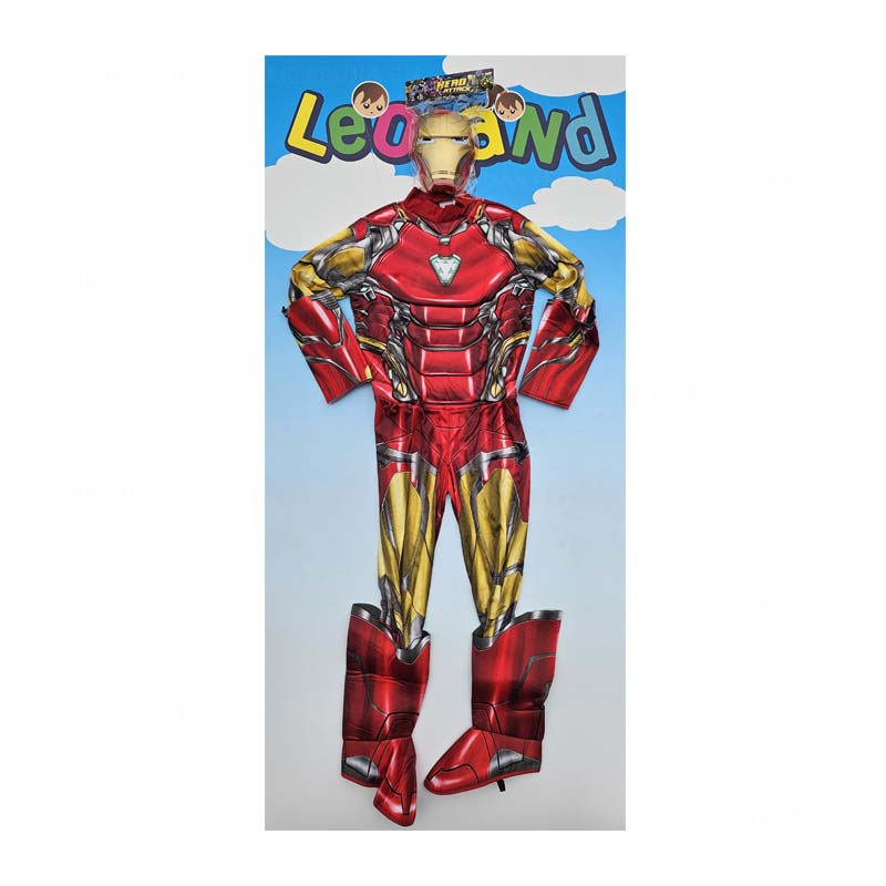 Bosszuallok Vasember gyerek farsangi jelmez muanyag maszkkal