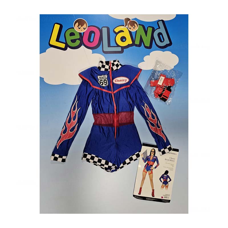 Auto versenyzo felnott noi farsangi jelmez