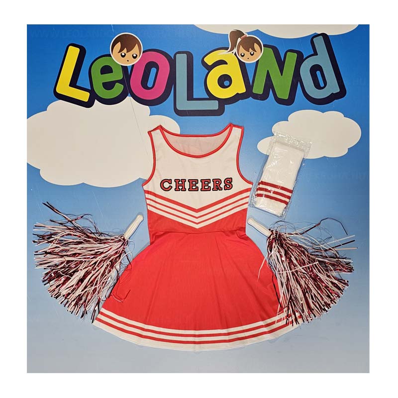 Pom pom szurkololany gyerek lany farsangi jelmez kiegeszitokkel